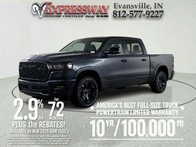 2026 RAM Ram 1500 RAM 1500 BIGHORN/LONESTAR CREW 4X4 (144.5 IN WB 5 FT 7 IN BOX)