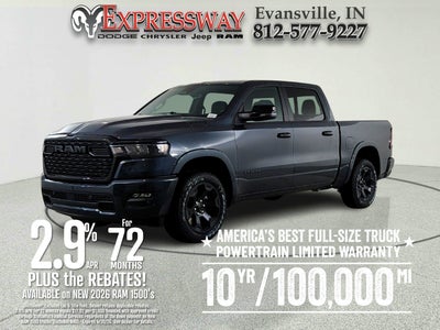 2026 RAM Ram 1500 RAM 1500 BIGHORN/LONESTAR CREW 4X4 (144.5 IN WB 5 FT 7 IN BOX)