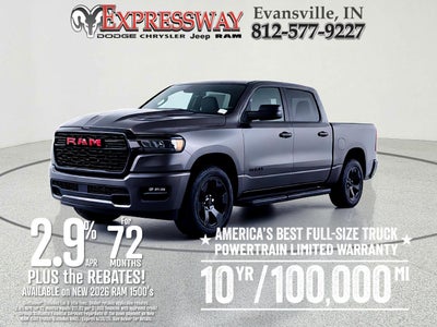 2026 RAM Ram 1500 RAM 1500 TRADESMAN CREW CAB 4X4 (144.5 IN WB 5 FT 7 IN BOX)