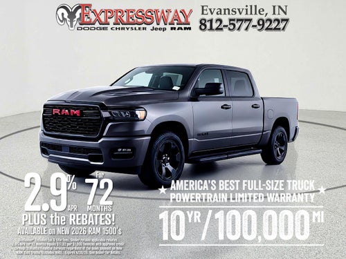 2026 RAM Ram 1500 RAM 1500 TRADESMAN CREW CAB 4X4 (144.5 IN WB 5 FT 7 IN BOX)