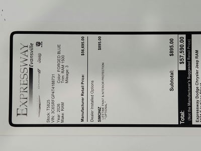 2026 RAM Ram 1500 Express