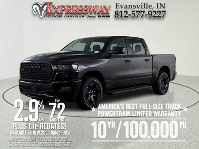 2026 RAM Ram 1500 RAM 1500 TRADESMAN CREW CAB 4X4 (144.5 IN WB 5 FT 7 IN BOX)
