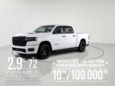 2026 RAM Ram 1500 RAM 1500 TRADESMAN CREW CAB 4X4 (144.5 IN WB 5 FT 7 IN BOX)
