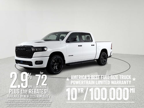 2026 RAM Ram 1500 RAM 1500 TRADESMAN CREW CAB 4X4 (144.5 IN WB 5 FT 7 IN BOX)