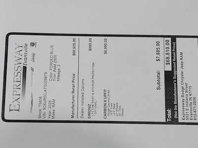 2026 RAM Ram 2500 RAM 2500 TRADESMAN CREW CAB 4X4 (149 IN WB 6 FT 4 IN BOX)