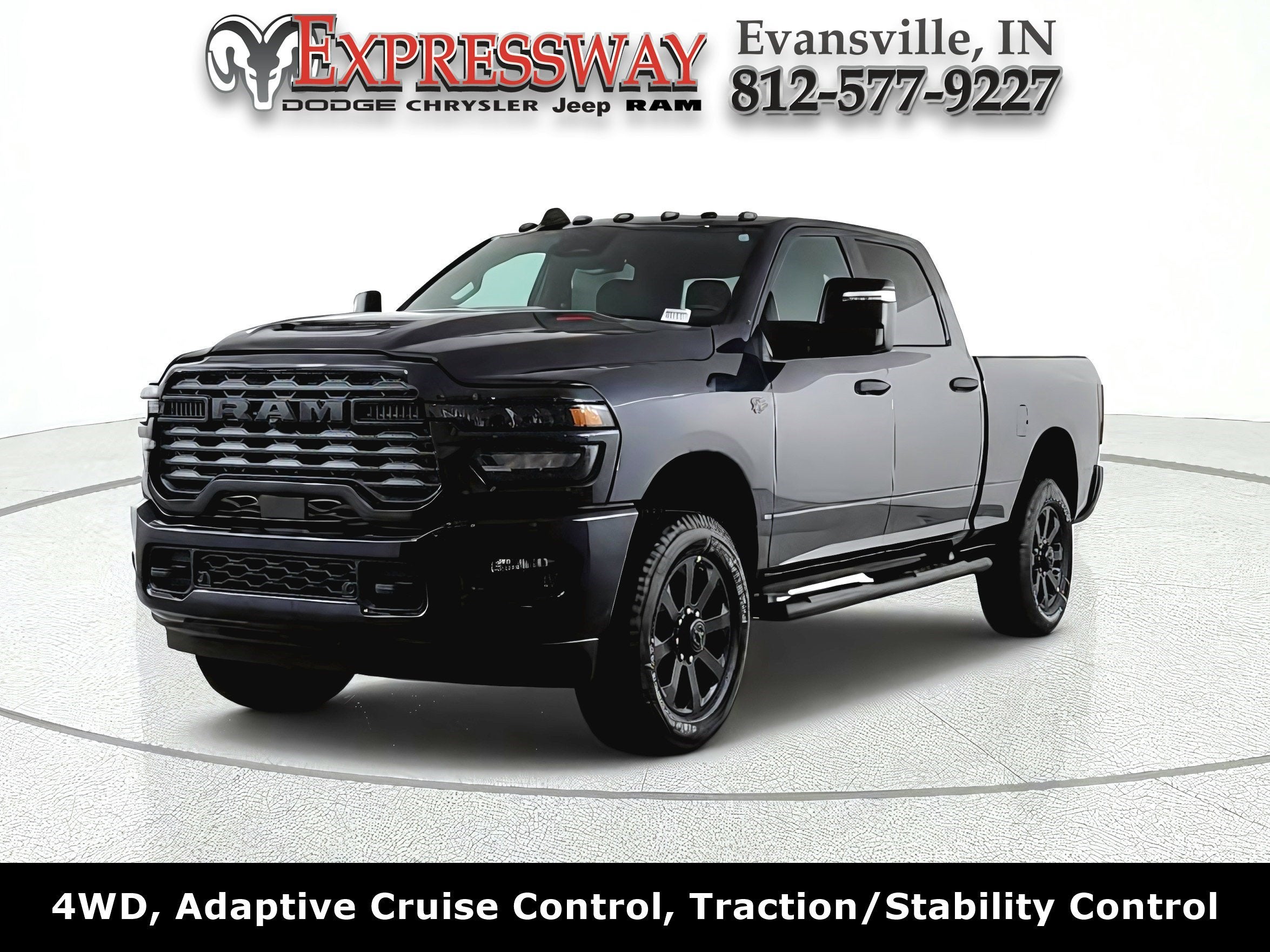 2027 RAM Ram 2500 Black Express 4x4 Crew Cab 6'4" Box