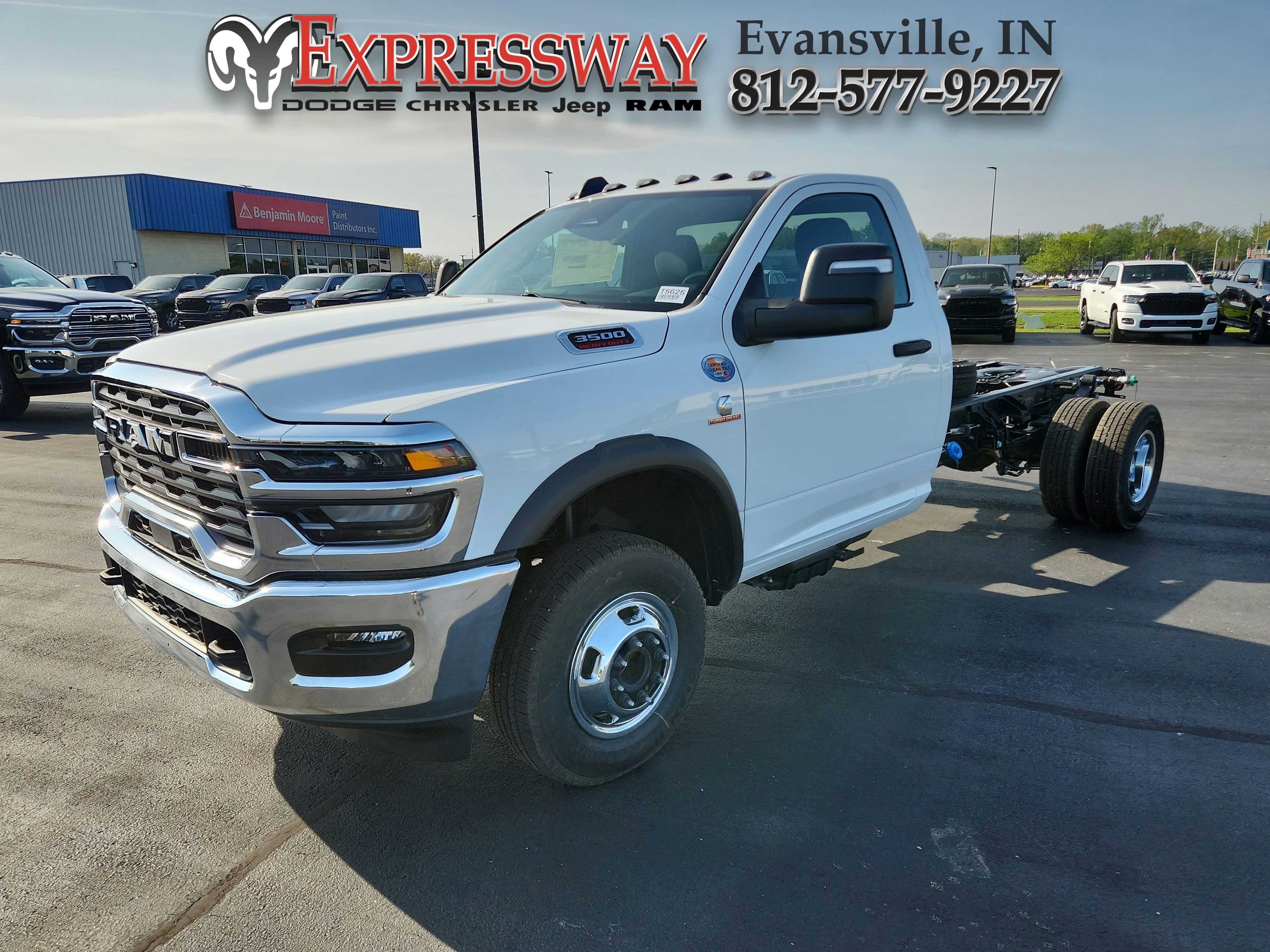 2026 RAM Ram 3500 Chassis Cab RAM 3500 REG CAB CHASSIS 4X4 (167.5 IN WB - CA OF 84 IN)