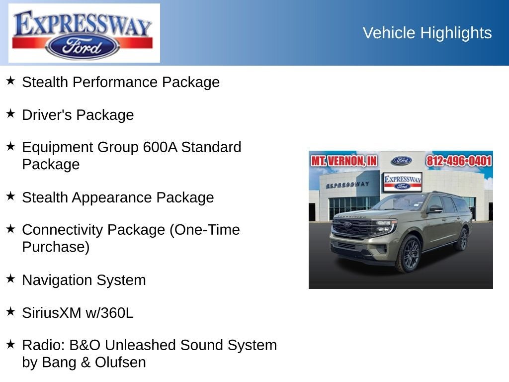 2025 Ford Expedition Max Platinum