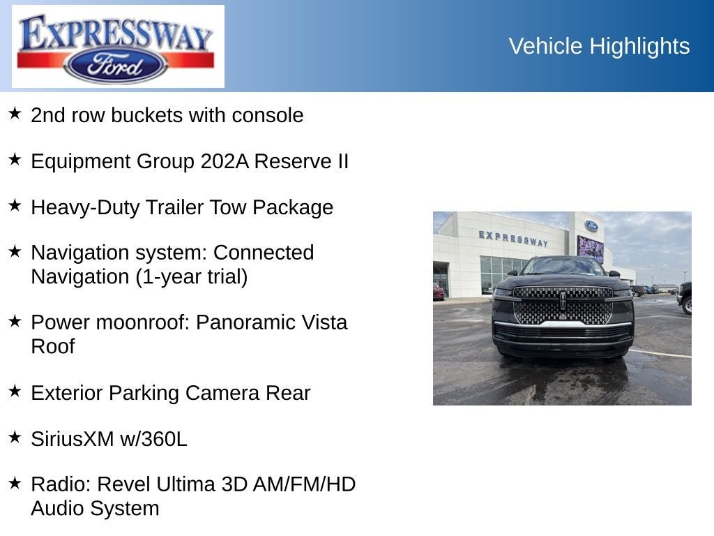 2025 Lincoln Navigator Reserve