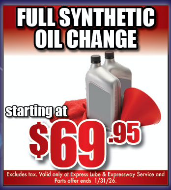 FULL SYNTHETIC OIL CHANGE