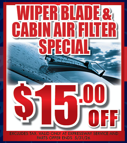 WIPER BLADE & CABIN AIR FILTER SPECIAL