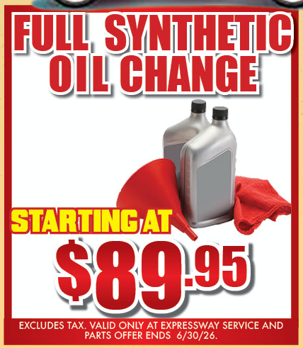 FULL SYNTHETIC OIL CHANGE