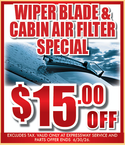 WIPER BLADE & CABIN AIR FILTER SPECIAL