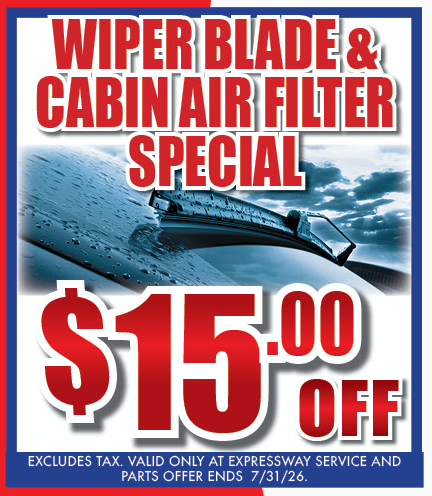 WIPER BLADE & CABIN AIR FILTER SPECIAL