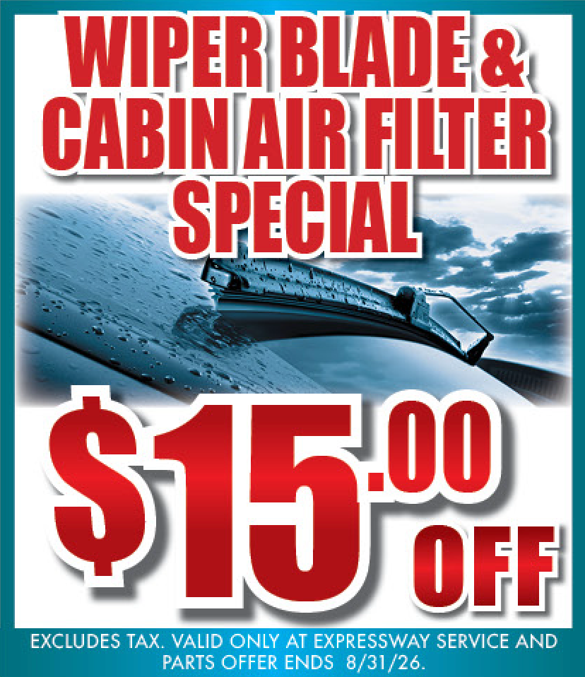 WIPER BLADE & CABIN AIR FILTER SPECIAL