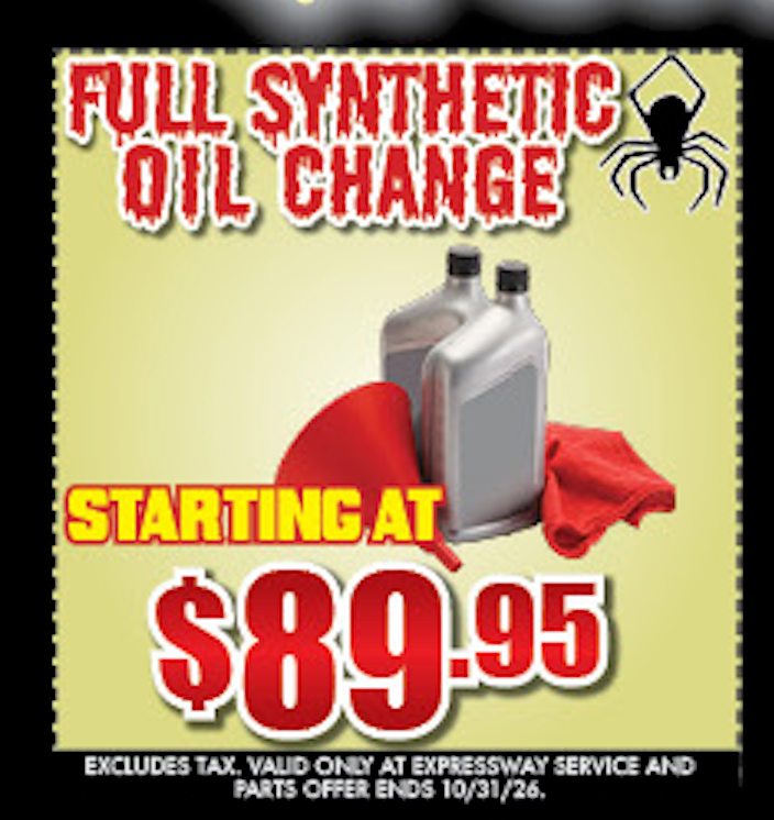 FULL SYNTHETIC OIL CHANGE