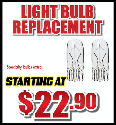 LIGHT BULB REPLACEMENT