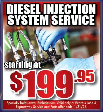 DIESEL INJECTION SYSTEM SERVICE