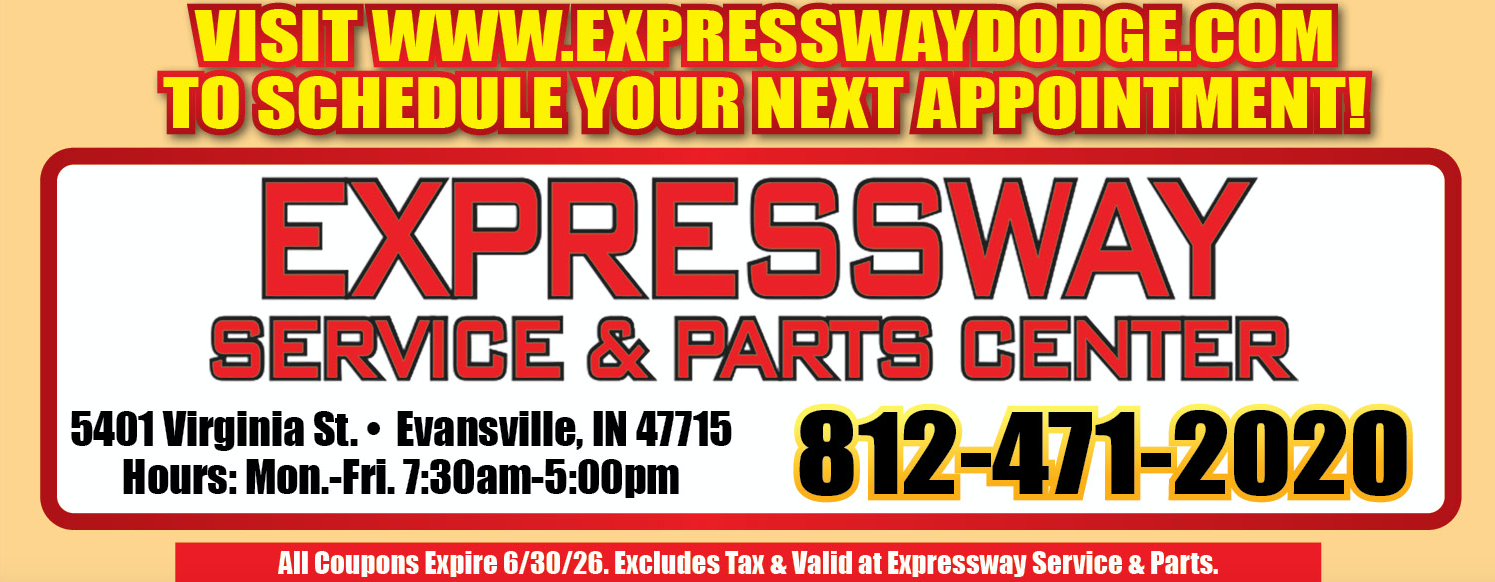 Current Print Ad at Expressway Dodge Inc in Evansville IN