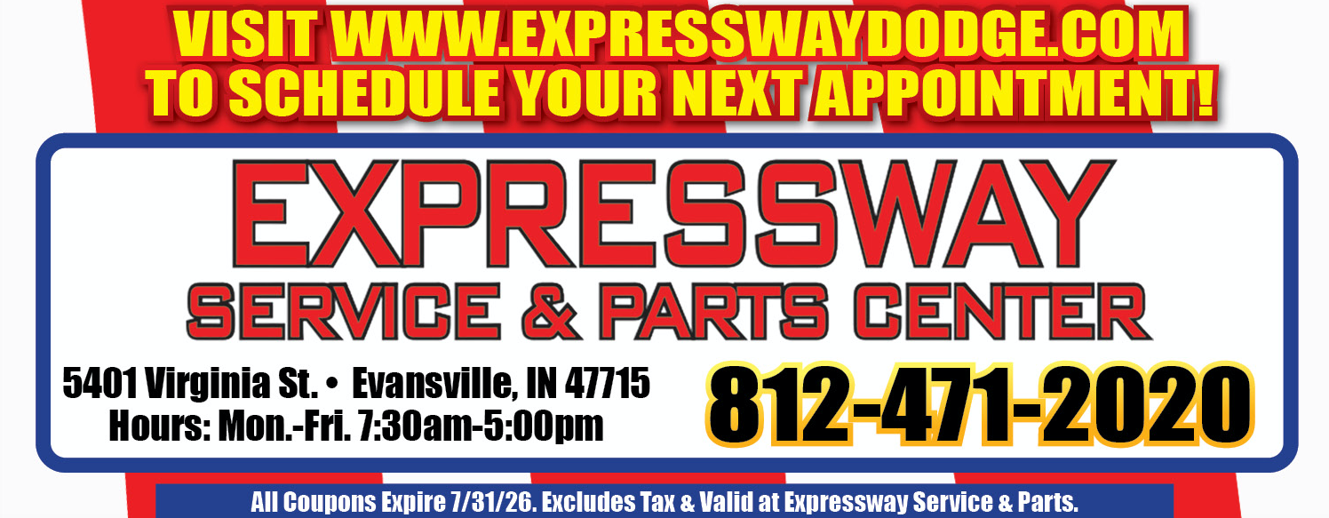 Current Print Ad at Expressway Dodge Inc in Evansville IN