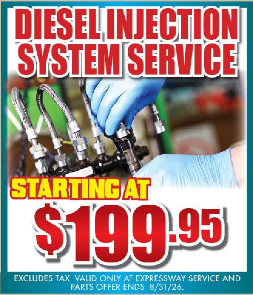 DIESEL INJECTION SYSTEM SERVICE