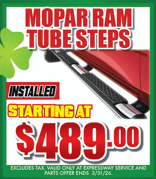 MOPAR RAM STEP TUBES