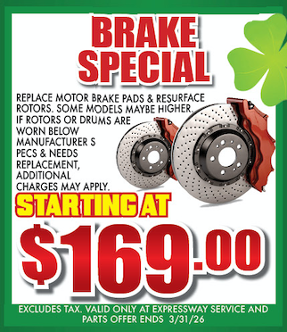 BRAKE SPECIAL