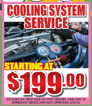 COOLING SYSTEM SERVICE