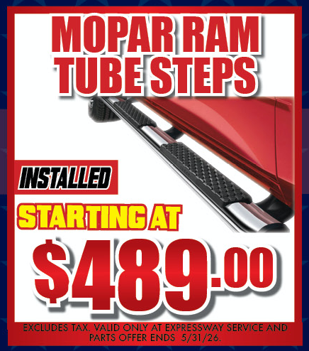 MOPAR RAM STEP TUBES
