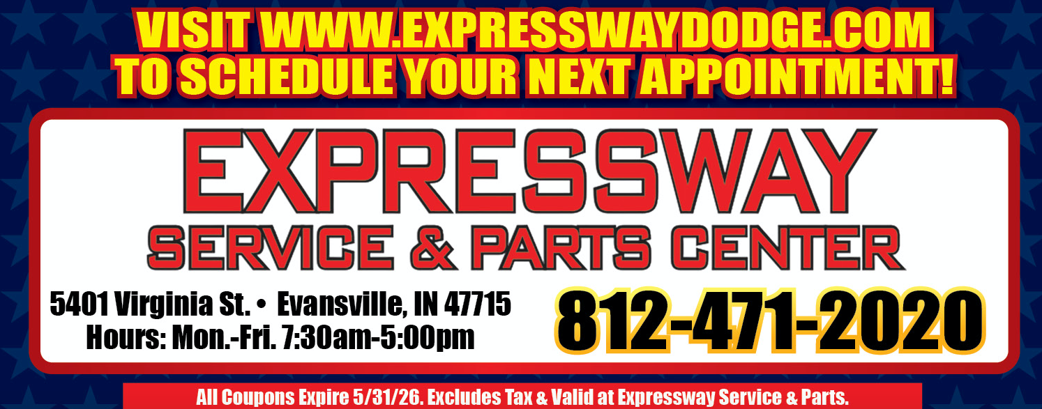 Current Print Ad at Expressway Dodge Inc in Evansville IN