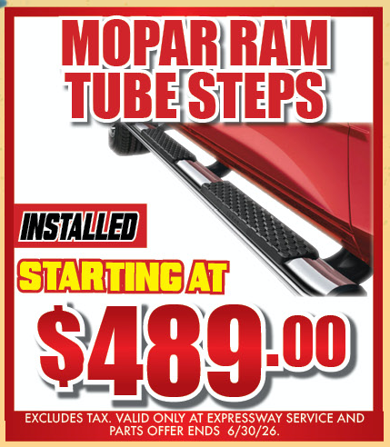 MOPAR RAM STEP TUBES