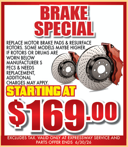 BRAKE SPECIAL