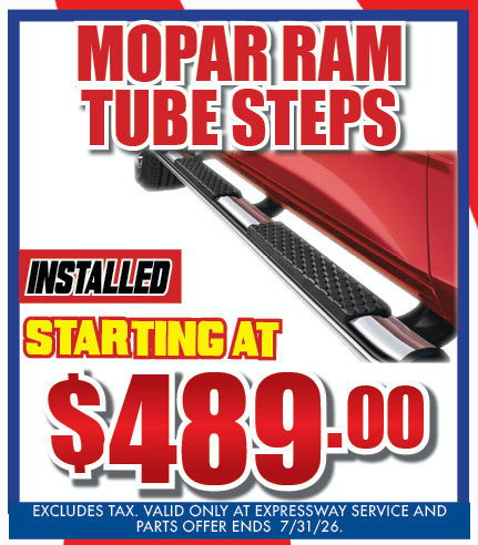 MOPAR RAM STEP TUBES