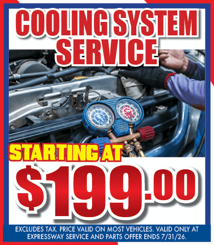 COOLING SYSTEM SERVICE