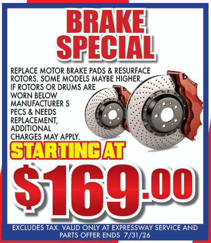 BRAKE SPECIAL