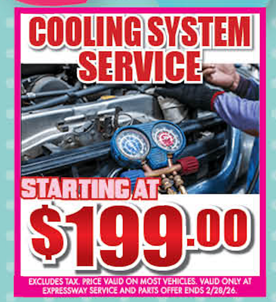 COOLING SYSTEM SERVICE