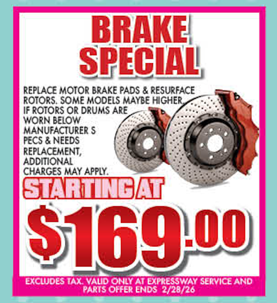 BRAKE SPECIAL