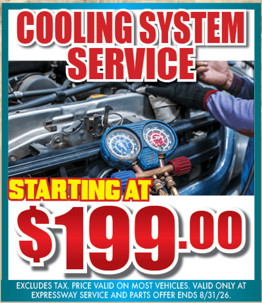 COOLING SYSTEM SERVICE