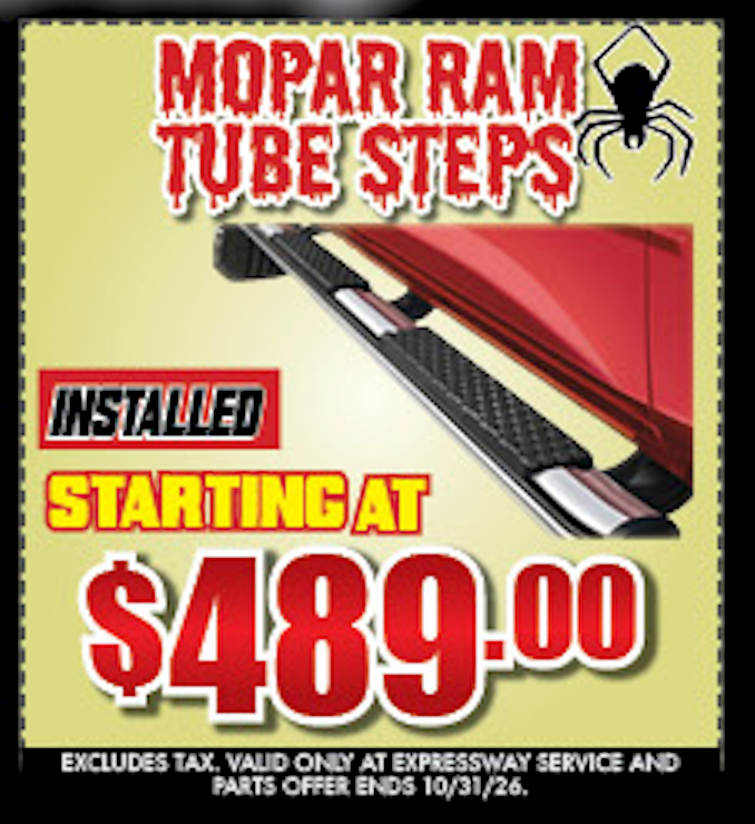 MOPAR RAM STEP TUBES