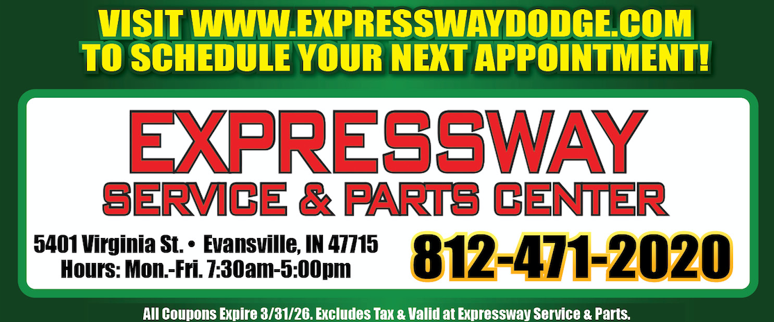 Current Print Ad at Expressway Dodge Inc in Evansville IN
